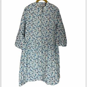 Tuckernuck Ditzy Micro Floral Shirtdress Small